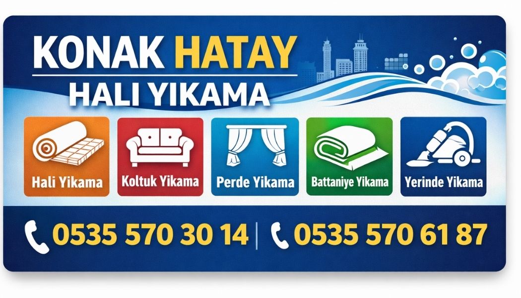 KONAK HATAY HALI YIKAMA FİYATLARI